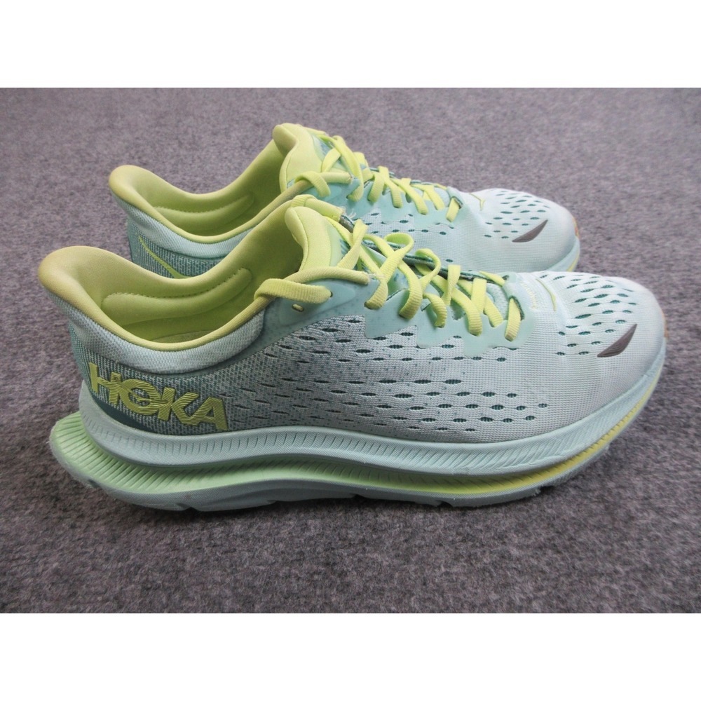 Hoka One One Kawana Shoes Womens‎ Size 10 Green Running Sneakers Road Cushion